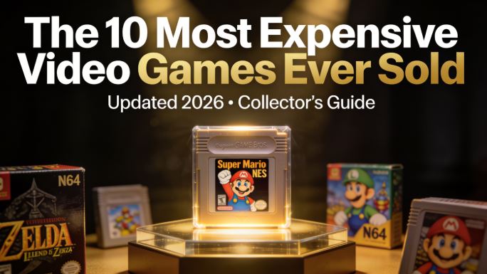 The 10 Most Expensive Video Games Ever Sold