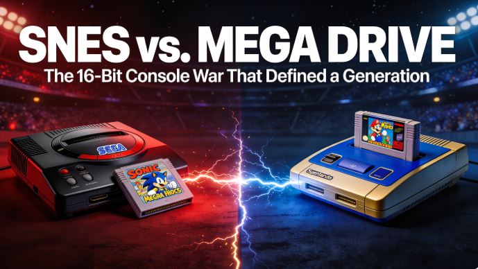 SNES vs. Mega Drive: The 16-Bit Console War That Defined a Generation